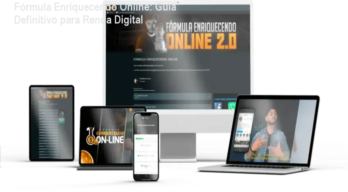 Fórmula Enriquecendo Online por dentro com Tondimas Tôrres