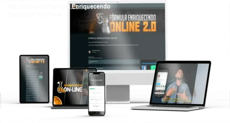 Por Dentro da Fórmula Enriquecendo Online de Tondimas