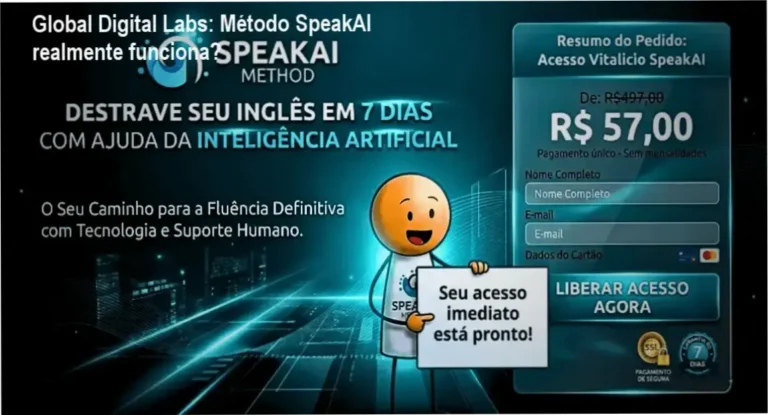 Global Digital Labs: Método SpeakAI realmente funciona?