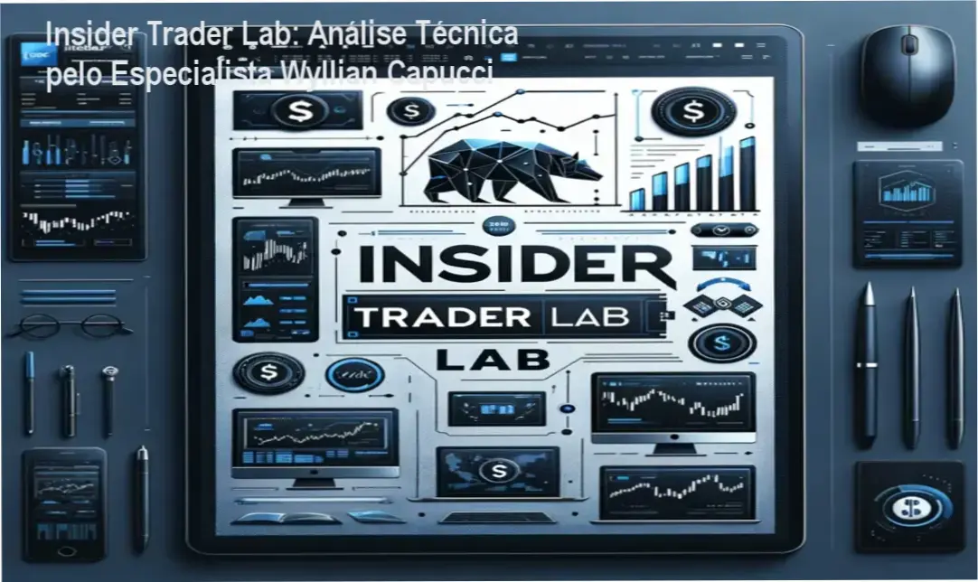 Insider Trader Lab revelando bastidores da mentoria de Wyllian Capucci para traders profissionais