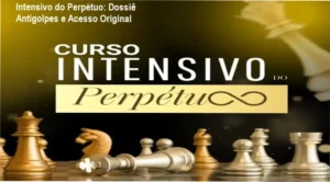 Interface da mentoria Intensivo do Perpétuo focada em Google Ads e vendas internacionais