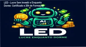 LED - Lucre Sem Investir e Enquanto Dorme certificado e carga horária