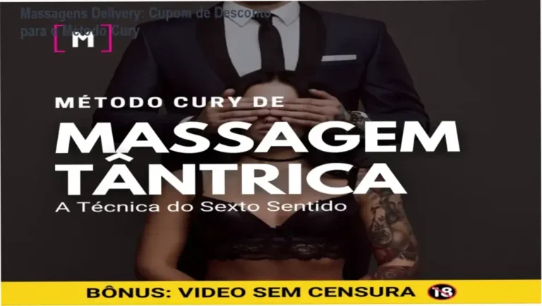Massagens Delivery: Cupom de Desconto para o Método Cury