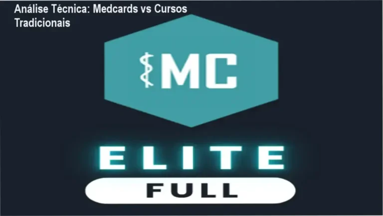 Análise Técnica: Medcards vs Cursos Tradicionais
