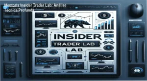 Análise de mercado com gráficos e ferramentas da Mentoria Insider Trader Lab