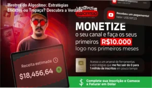 Mestres do Algoritmo | Passo a passo e suporte para canais lucrativos no YouTube