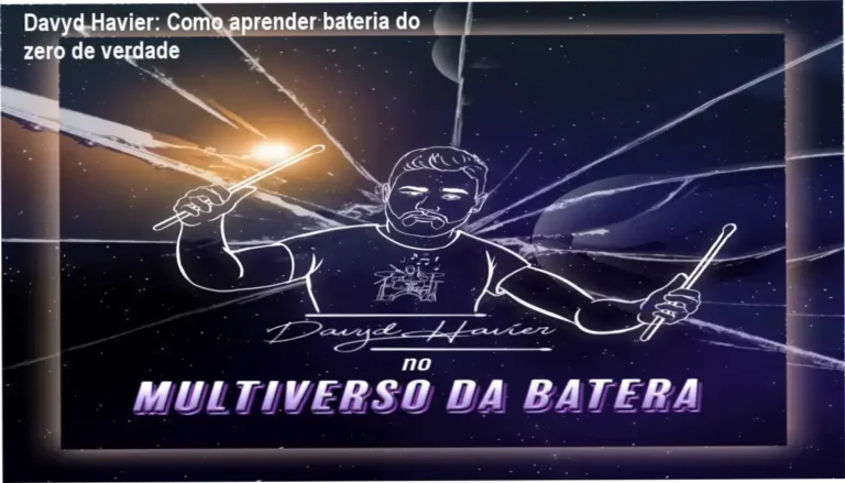 Davyd Havier: Como aprender bateria do zero de verdade