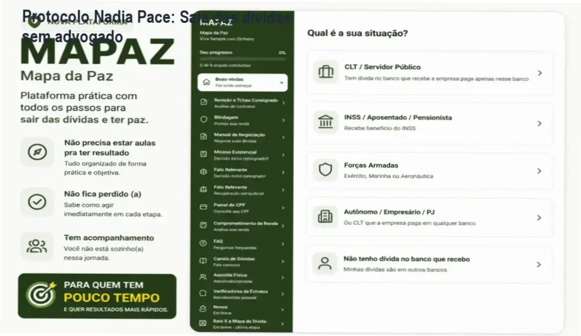 Nádia Pace demonstrando o método DNPQP em ação para negociação de dívidas