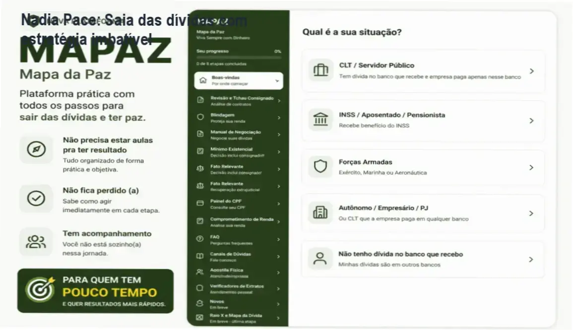 Cliente demonstrando alívio financeiro com estratégia de dívida