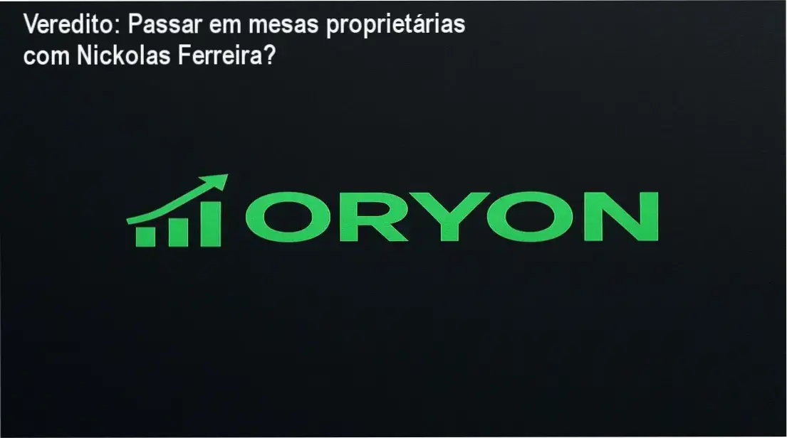 Nickolas Ferreira apresenta estratégias para passar em mesas proprietárias e gerar saques rápidos.