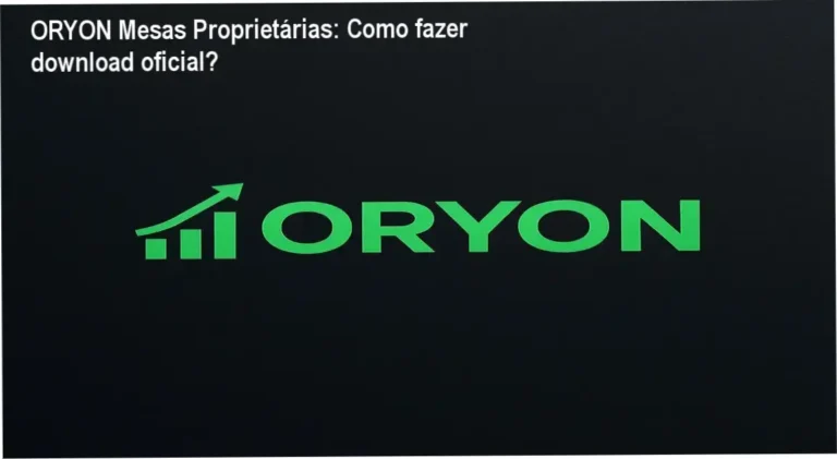 ORYON Mesas Proprietárias: Como fazer download oficial?