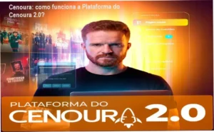 Plataforma do Cenoura 2.0 Cenoura bastidores funcionamento visão interna