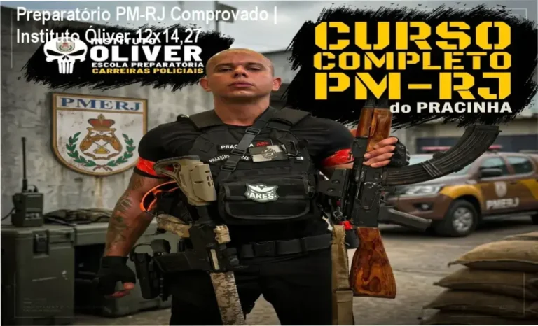 Preparatório PM-RJ Comprovado | Instituto Óliver 12×14,27