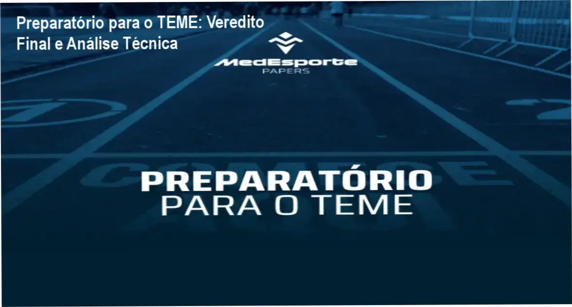 Preparatório para o TEME Guilherme Adami veredito final e recomendação de compra