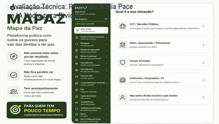 Avaliação Técnica: Protocolo Nadia Pace e IA Nádio para Dívidas