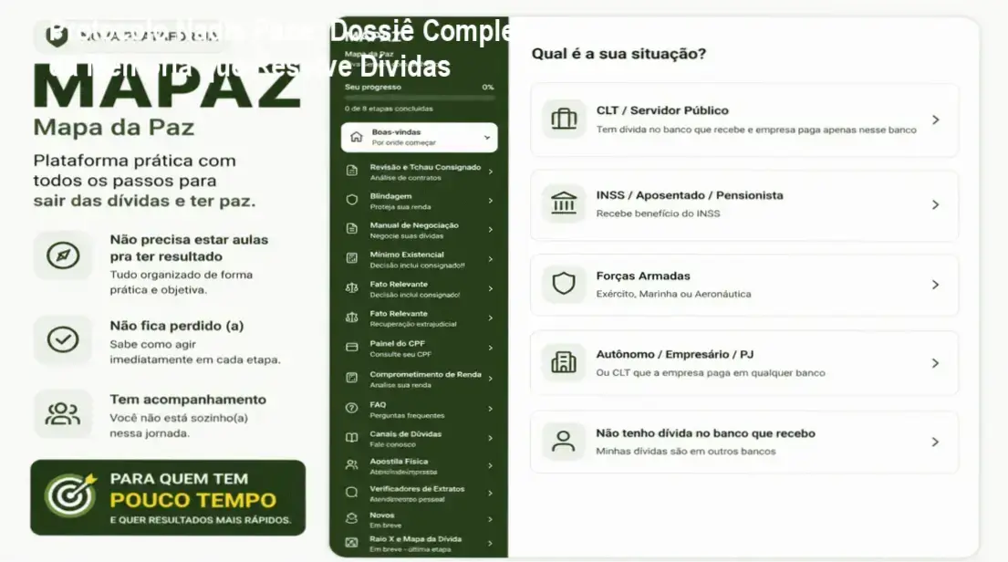Mentoria Nadia Pace com guias práticos para renegociação de dívidas