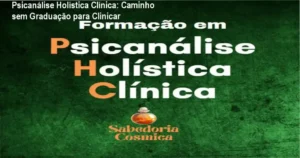 Formação psicanalítica holística com Rogerio Temporim, mestre em técnicas clássicas e abordagem integrada