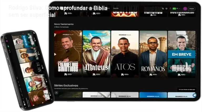 Rodrigo Silva: Como aprofundar a Bíblia sem ser superficial