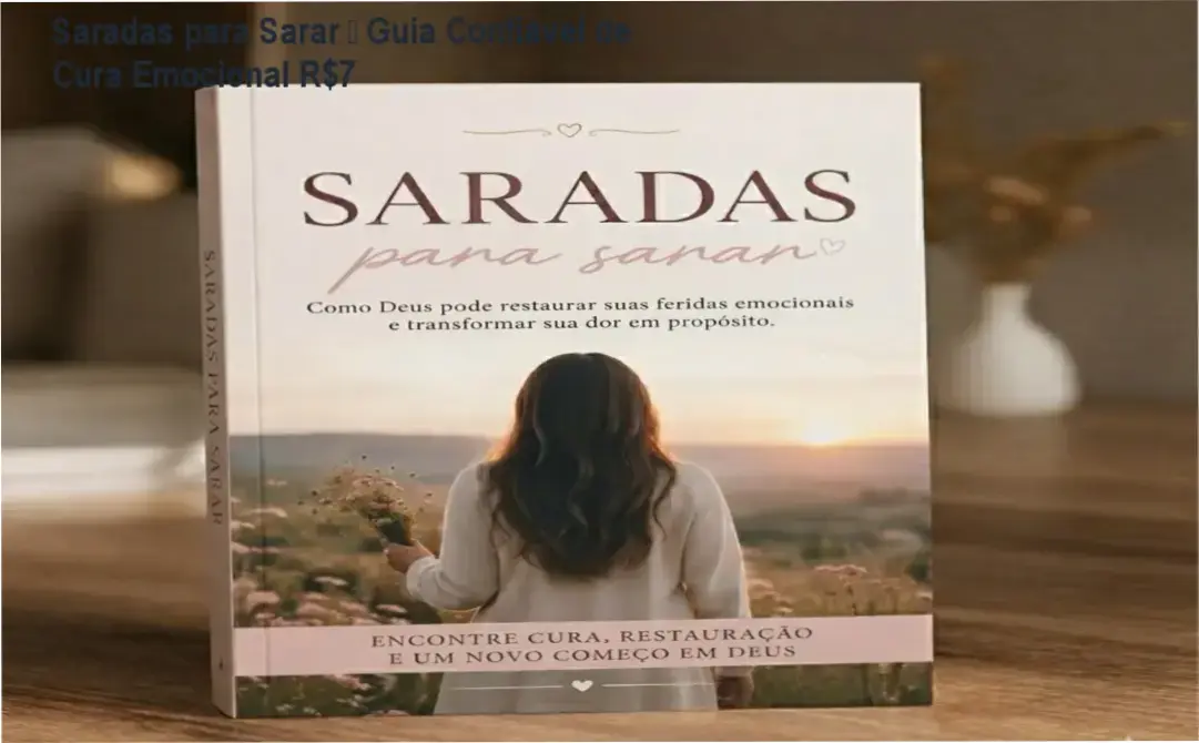 Saradas para Sarar – guia de cura emocional por R$7, investimento que transforma dores em propósito espiritual