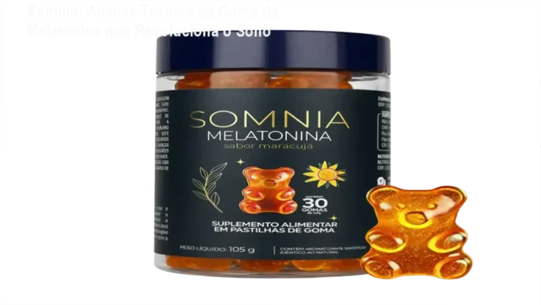 Somnia: Análise Técnica da Goma de Melatonina que Revoluciona o Sono