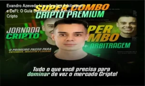 Evandro Azevedo Lima demonstra como a arbitragem e DeFi funcionam no Super Combo Cripto Premium