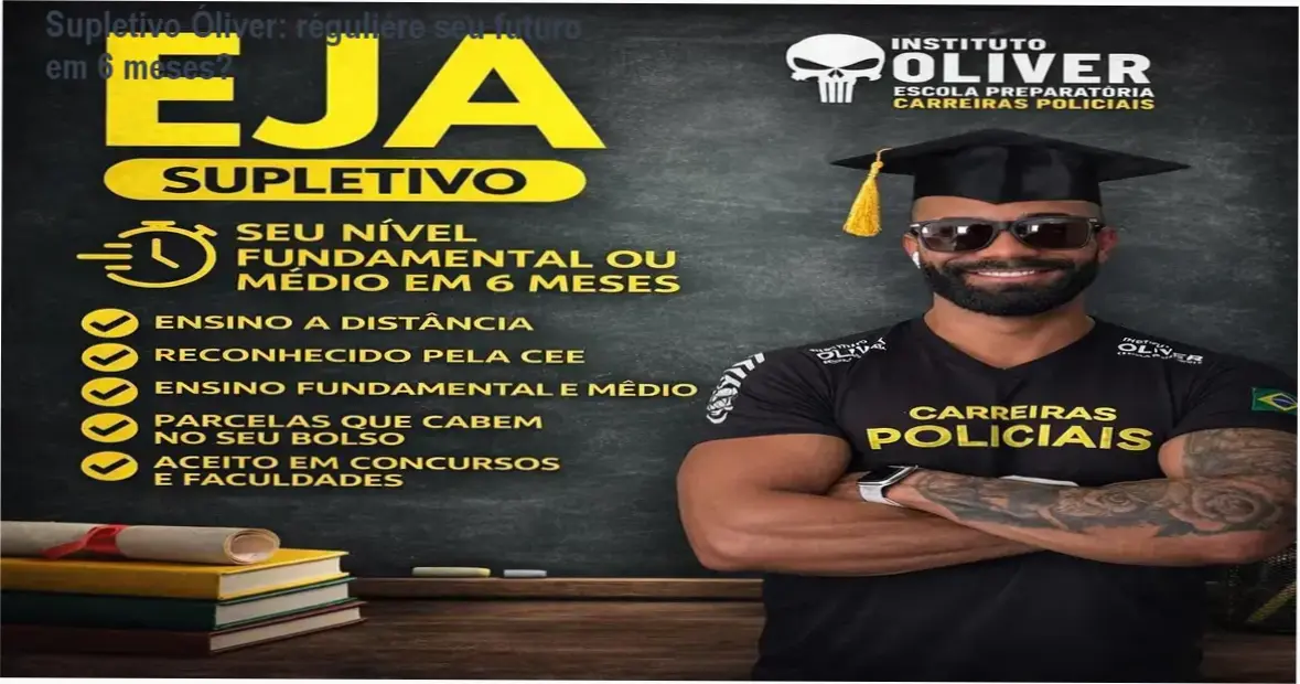 Supletivo Óliver Instituto Óliver método exclusivo de regularização escolar
