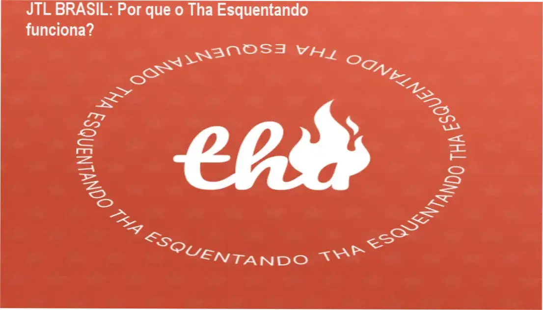 Tha Esquentando/JTL BRASIL + bastidores, funcionamento ou visão interna