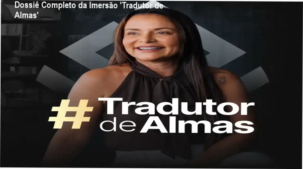 Dra. Andréa Vermont analisando técnicas práticas da Imersão 'Tradutor de Almas'