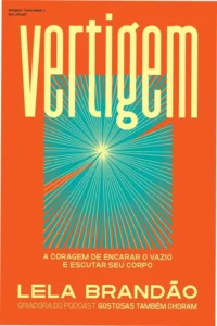 Capa do livro Vertigem de Lela Brandão mostrando o título e indicação de download oficial