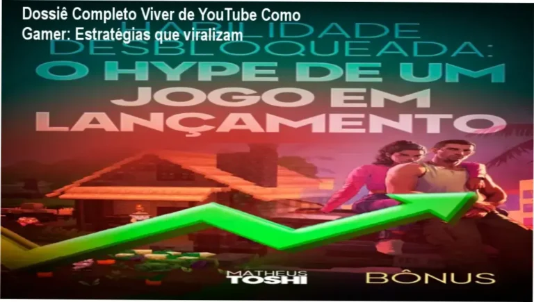 Dossiê Completo Viver de YouTube Como Gamer: Estratégias que viralizam