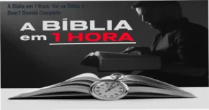 A Bíblia em 1 Hora do canal Vai na Bíblia apresentando visão interna do treinamento