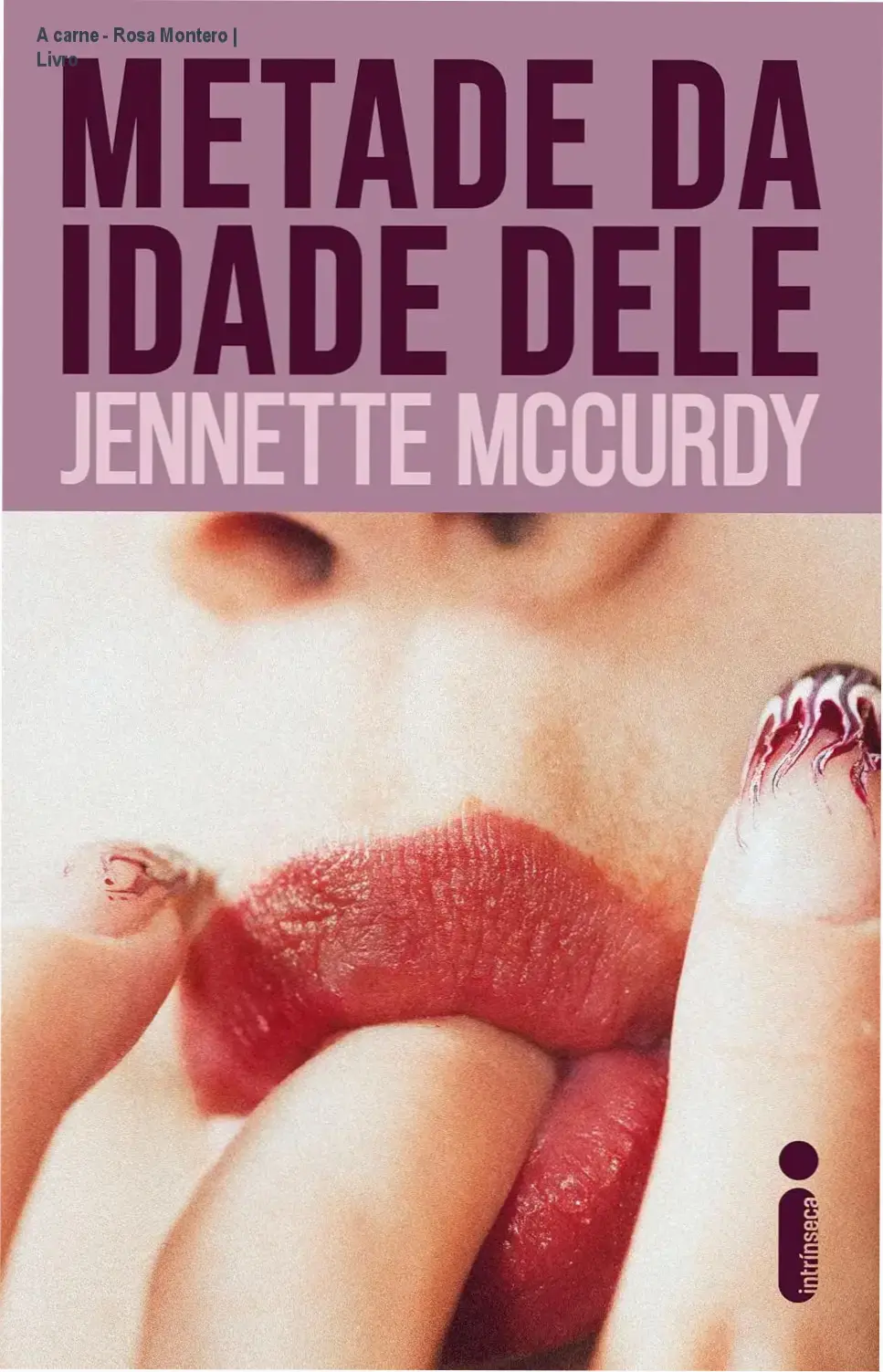 Capa do ebook A carne de Rosa Montero, destacando a protagonista Soledad