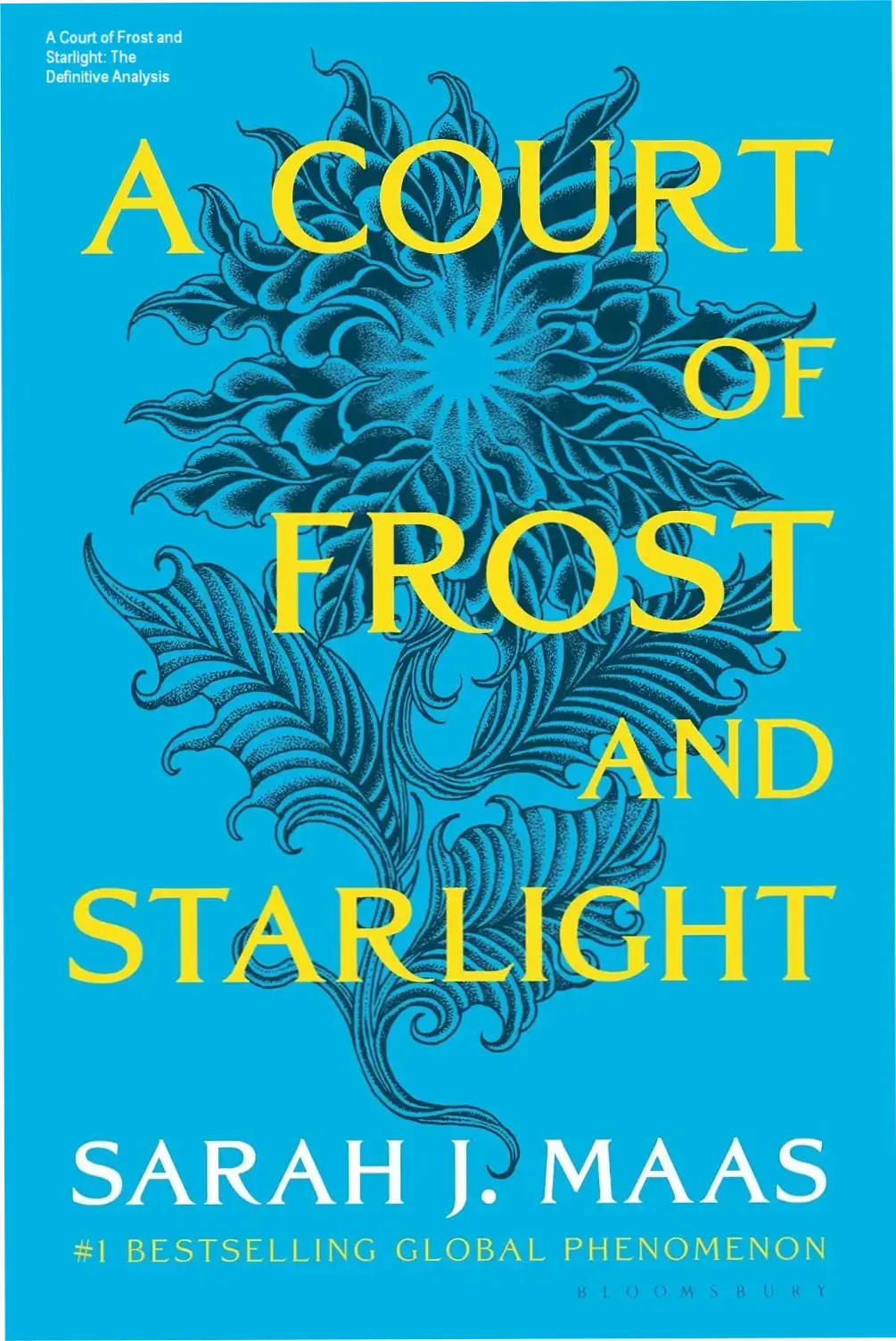 Cover of A Court of Frost and Starlight by Sarah J. Maas