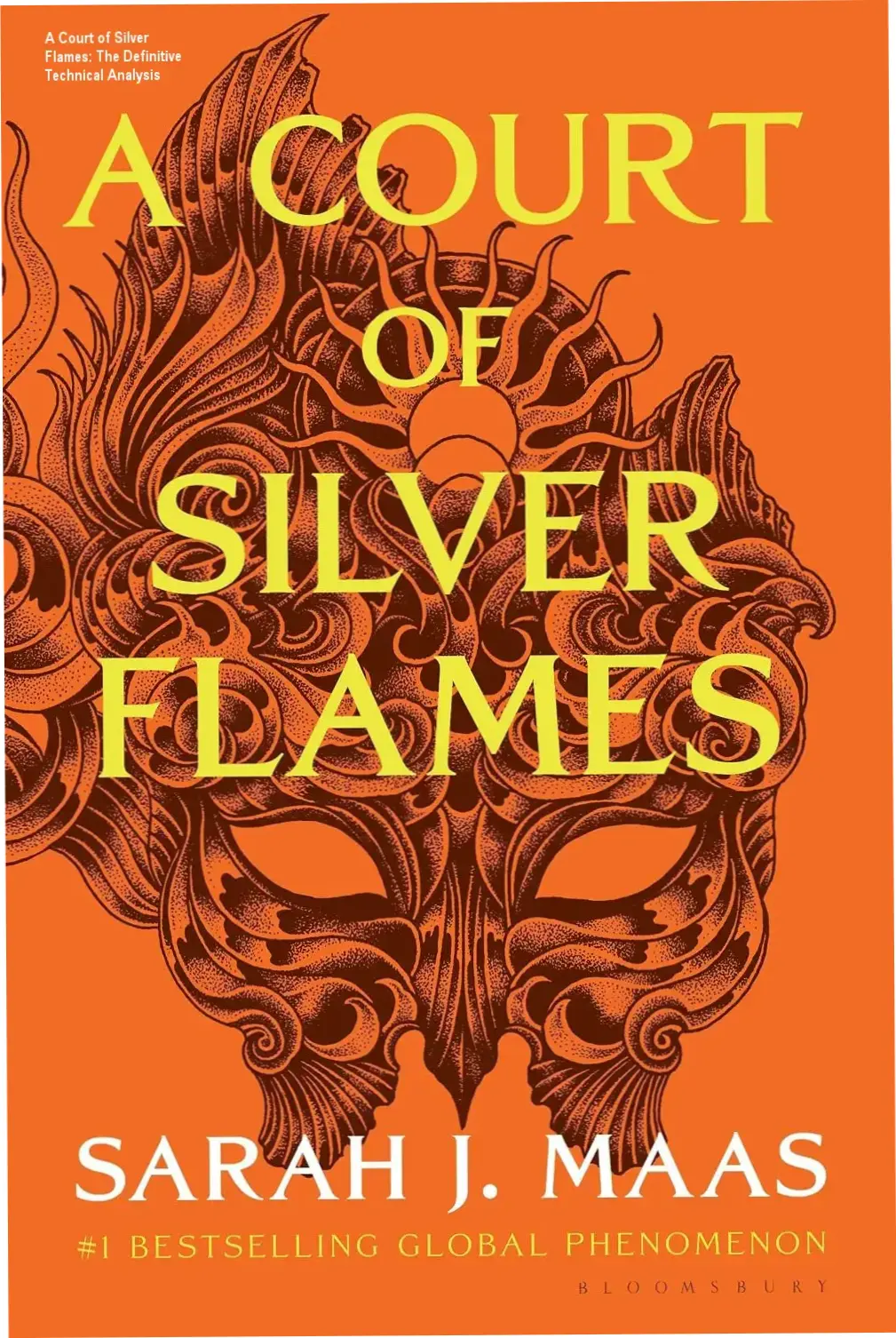 High-quality cover of A Court of Silver Flames by Sarah J. Maas