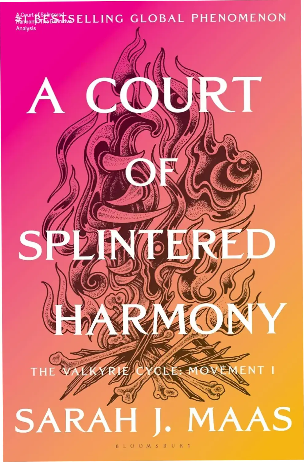 Official cover of A Court of Splintered Harmony by Sarah J. Maas