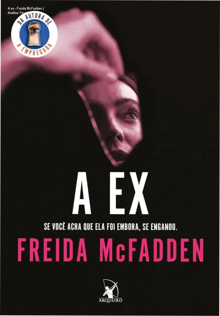 Capa do livro digital A ex de Freida McFadden em dispositivo Kindle