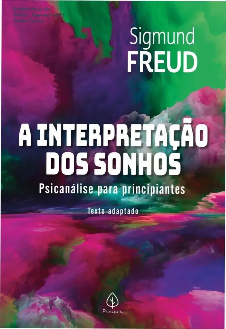 Capa do livro A Interpretação dos Sonhos de Sigmund Freud para iniciantes em psicanálise