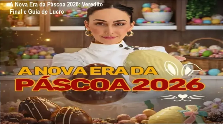 Ovos de Páscoa profissionais produzidos com a metodologia A Nova Era da Páscoa 2026 de Marrara Bortoloti