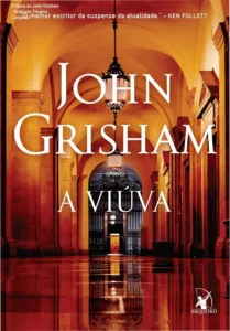 Capa do eBook A Viúva de John Grisham em um dispositivo Kindle