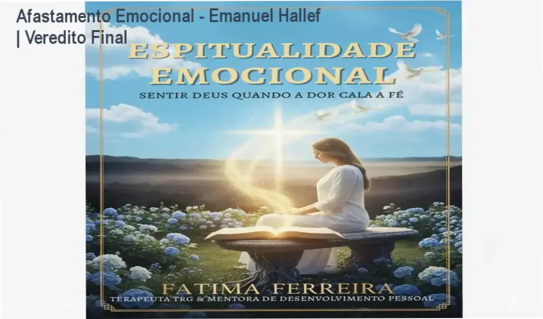 Capa do ebook Afastamento Emocional de Emanuel Hallef em ambiente de estudo
