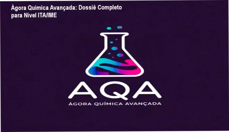 Material de estudo do curso Ágora Química Avançada focado em vestibulares militares de elite