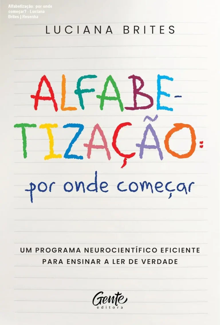 Capa do eBook Alfabetização: por onde começar? de Luciana Brites