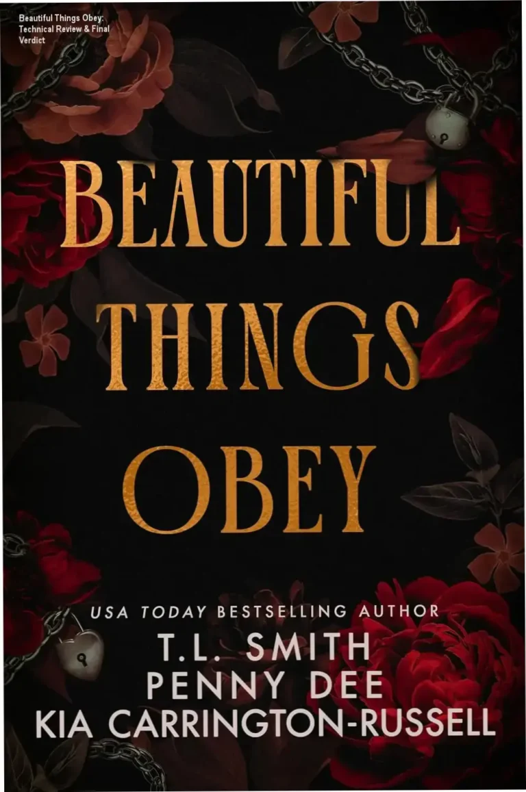 Cover of Beautiful Things Obey ebook showing dark romance mafia theme