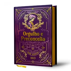 Capa dura luxuosa de Orgulho e Preconceito, edição de colecionador de Jane Austen