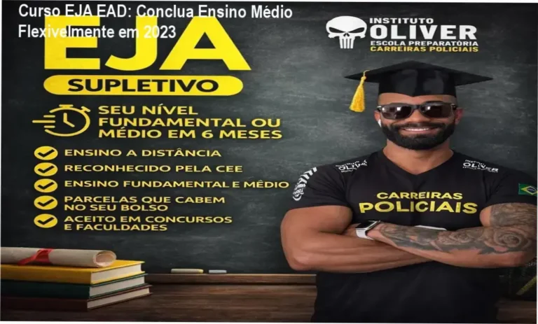 Curso EJA EAD: Conclua Ensino Médio Flexivelmente em 2023