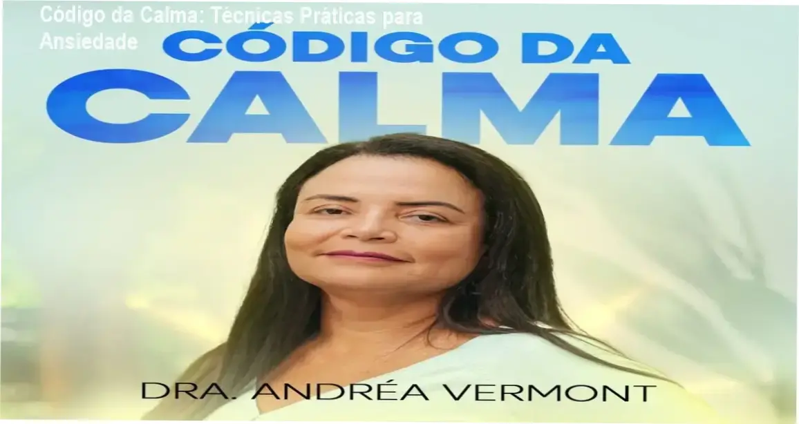 Capa do ebook Código da Calma com ilustrações de técnicas de respiração e bem-estar emocional