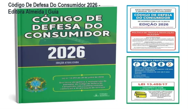 Código De Defesa Do Consumidor 2026 – Editora Almeida | Guia