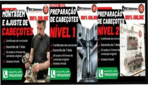 Combo Preparação de Cabeçotes Tiago Jorge Tecnomec bastidores e funcionamento técnico