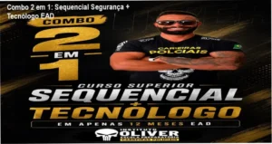 Imagem de aluno estudando em casa com portal EAD aberto no computador