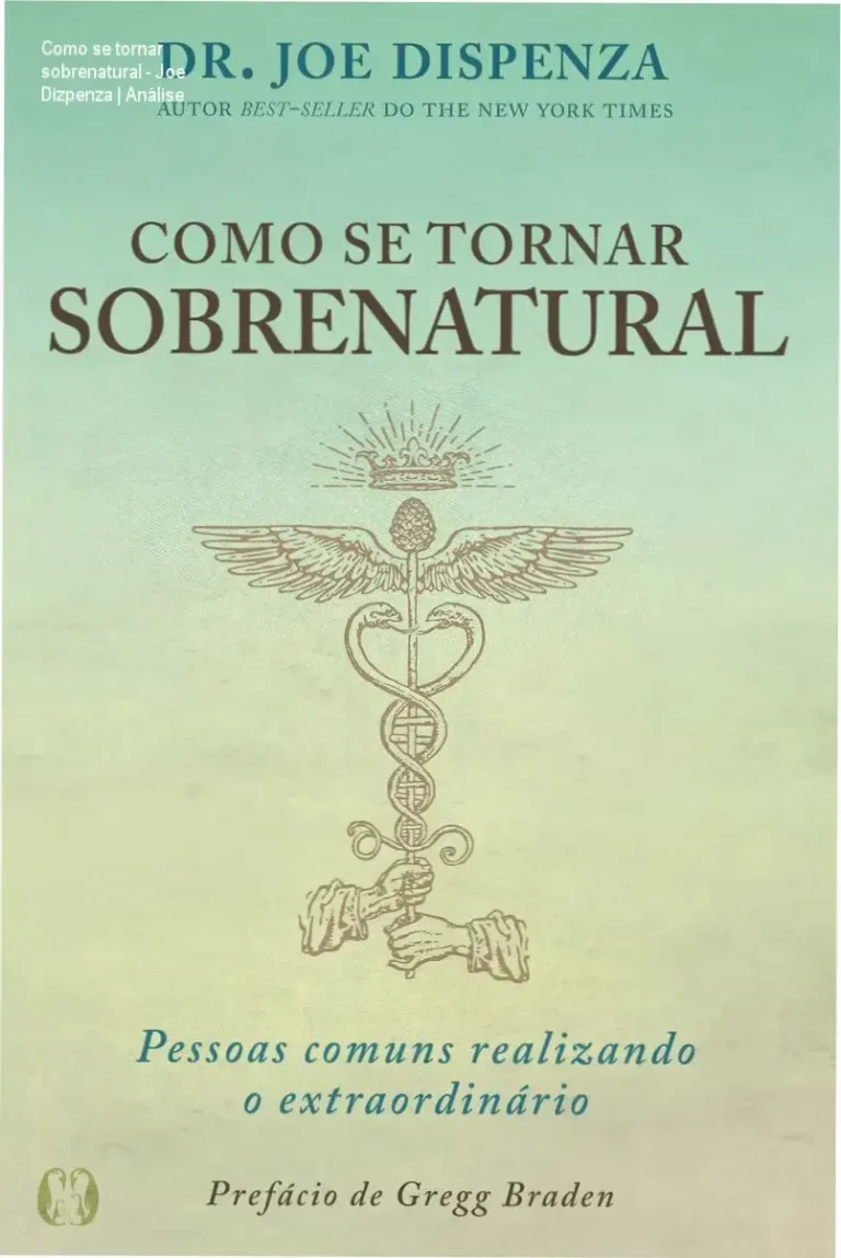 Capa do livro Como se tornar sobrenatural de Joe Dispenza, mostrando título e autor